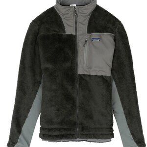 Patagonia Men's Hi-Loft Fleece Jacket - Size Small, Gray